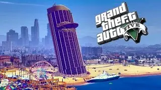 GTA 5/ Улетные Падения/С Небоскреба / И Чиллиад/# 1