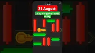 31 August hamster Kombat daily mini game code today 