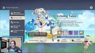 all Echoing Conches, all treasures (chest) Midsummer island adventure GENSHIN IMPACT, enchoing tales