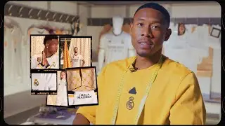 DAVID ALABA designs Real Madrids new home kit! | 2023/24