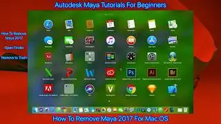 Software: Remove Maya 2017 For Mac OS