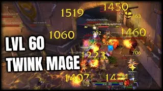 60 Twink Mage Enters Alterac Valley - Wotlk Classic