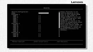 How to enable Intel® Optane™ DC Persistent Memory Module security settings through UEFI