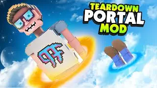 The PORTAL MOD Is the Best NEW Teardown Mod for Destruction - Teardown Mods