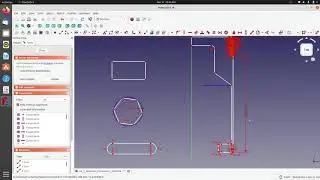 05-5 Sketcher Work Bench, Dimensions in Open Source Software FreeCAD