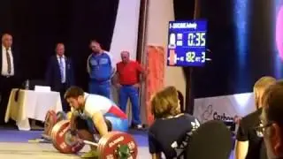 SAVCHUK Antoniy.  RUS . +105kg  Category Men .U23 . 182kg Snatch.