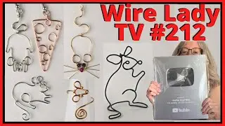 Making Rats & Silver Play Button Opening // Wire Lady TV Ep 212 Jewelry Making Livestream