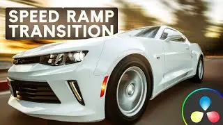 SPEED RAMP TRANSITION in Davinci Resolve 18 | Tutorial