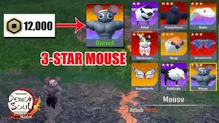 Demon Soul Simulator - Spend 12000 Robux Buy 3-star Mouse