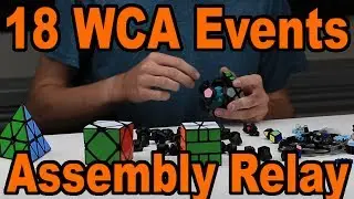 All WCA Events: ASSEMBLY Relay