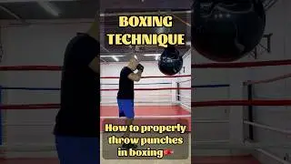 Boxing techniques.How to properly throw punches in boxing.#powerpunch #fight #boxing #boxingtraining