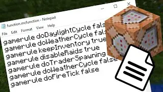 How to Make a Function in Minecraft! (Tutorial)