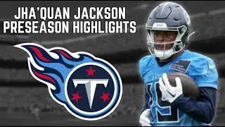 Jha'Quan Jackson FULL Preseason Highlights 👀🔥|| NFL Preseason 2024 ||