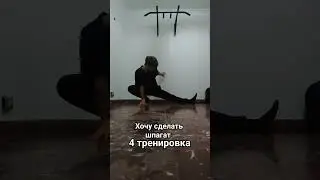 ШПАГАТ с нуля. 4 тренировка. иду к мечте. цель 2024
