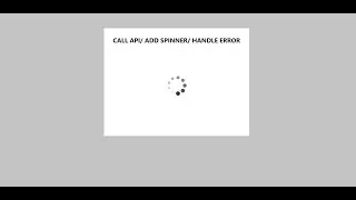 #28 Fetch Api / Add Spinner / Handle Error  with React Hooks and Tailwind 2022