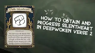 How to Obtain & Progress Silentheart | Deepwoken Verse 2