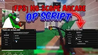 ROBLOX [FPS] No-Scope Arcade Script / GUI | Silent Aim, ESP, Infinite Jump *2024*