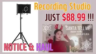 Home Recording Equipment 🎙Reflection Filter Amazon Haul & Notice