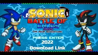 Sonic Battle Of Chaos New Adventure MUGEN 2022