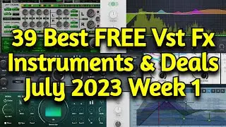 39 Best New FREE VST Plugins, Vst Instruments, Sample Packs & Best Plugin Deals - July 2023 Week 1