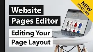 Editing your page layout - DecoNetwork 8 website pages editor