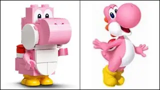 LEGO Super Mario Characters VS REAL Super Mario Characters