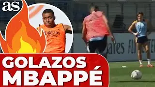 El SHOW de MBAPPÉ:  DOS GOLAZOS en su vuelta al REAL MADRID, ¡ESPECTACULAR!