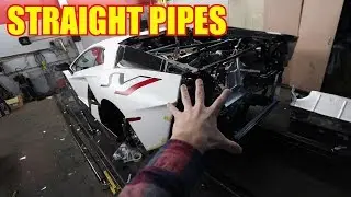 Straight Piping the Aventador SVJ - First in the Nation