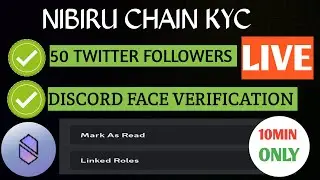 Nibiru chain Face Verification || Nibiru chain KYC || Claim NIBI Token Instant