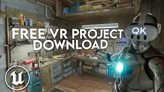 You Need This FREE Unreal Engine 5 VR Resource for Developers | Exploring Barney's Basement