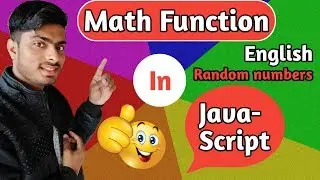 math function in JavaScript in English | JavaScript tutorial for beginners 2019 in English