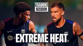 KEEP GRINDING 🌞 | FC Barcelona Training 🔵🔴