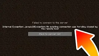 How to Fix minecraft an existing connection was forcibly closed by the remote host 2023