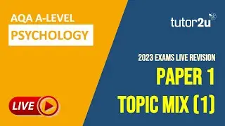 AQA A-Level Psychology 2023 Exams | Paper 1 Topic Mix (1)