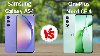 Samsung Galaxy A54 5G vs OnePlus Nord CE 4 5G