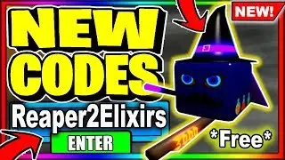 ALL NEW *SECRET* CODES! Roblox Reaper Simulator 2 🧪ELIXIRS UPDATE🧪