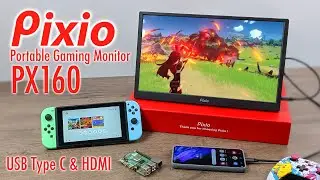 Pixio PX160 Review - Affordable 15.6” Portable Gaming Monitor