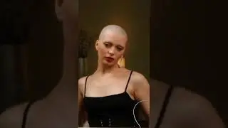 sexiest head shave & brows shave ever of a women u guys  love it