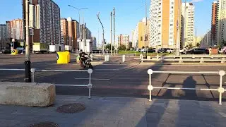 На пересечении ул. Рождественская и ул. Липчанского вернули светофор. Москва. Некрасовка.🚦