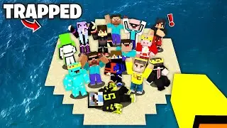 I Trapped 100 Players In The Ocean In Minecraft