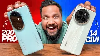 Honor 200 Pro vs Xiaomi 14 CIVI Full Comparison Review - Best Phone Under Rs 50,000?