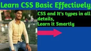 what is css and how to use it in html || css and its type by mind touch tech || importance of css