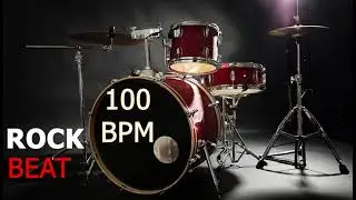 100 Bpm Drum Beat Rock - Drum loop K (You can download it for free!)