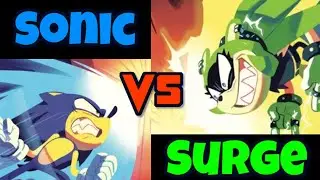 Sonic the Hedgehog- (IDW COMICS)- ⚡THEME OF SONIC VS SURGE 