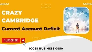 Cambridge IGCSE Business 0450 - Current Account Deficit