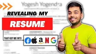 Revealing My RESUME that got me into Amazon | Software Engineer Resume