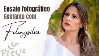 Ensaio fotográfico Gestante Estúdio FotonySilva - Londrina, Cambé, Ibiporã