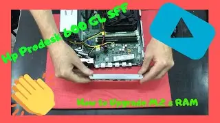 How to upgrade M2 Pcie Nvme RAM Hp Prodesk 600 G4 SSF Disassembly