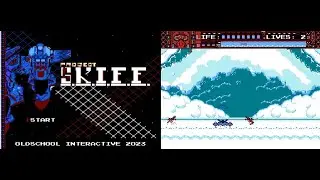 Project S.K.I.F.F. (Homebrew) NES - Gameplay (Demo)