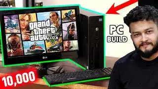 How To Build A Powerful Gaming Pc Under 10,000 rupees for playing gta 5 Or Video Editing || 2024